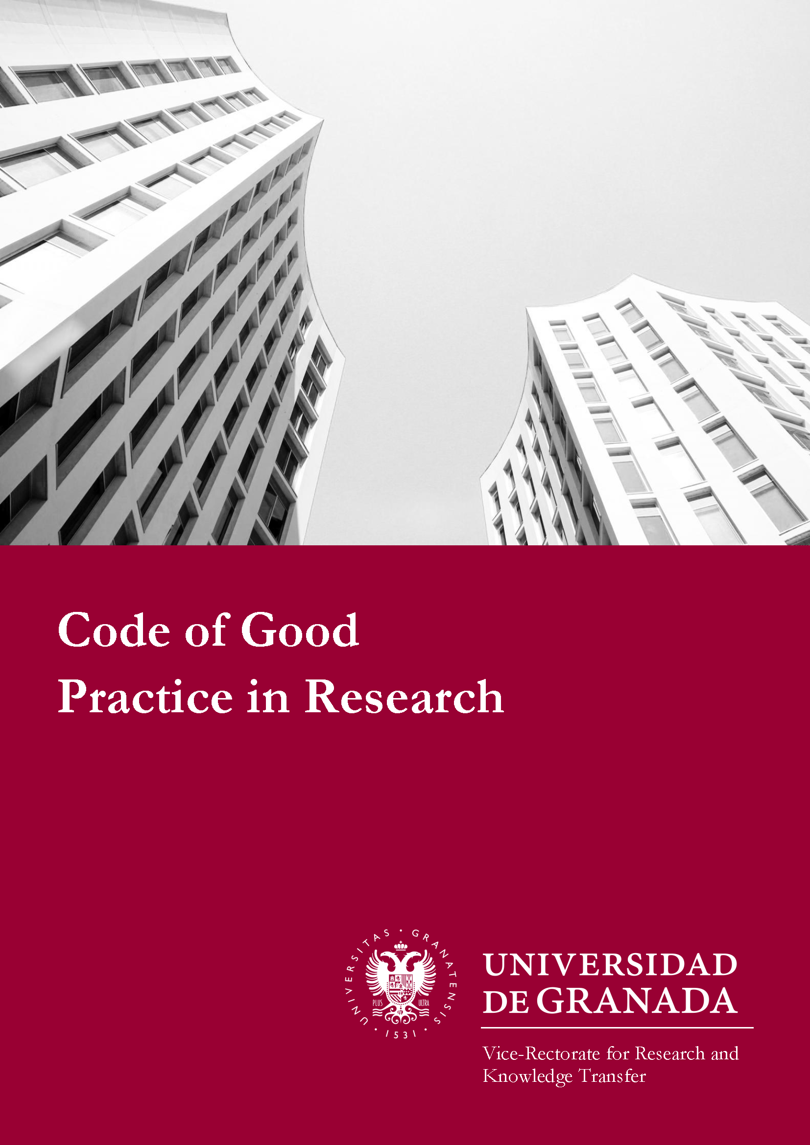 Code of Good Practice in Research of the UGR