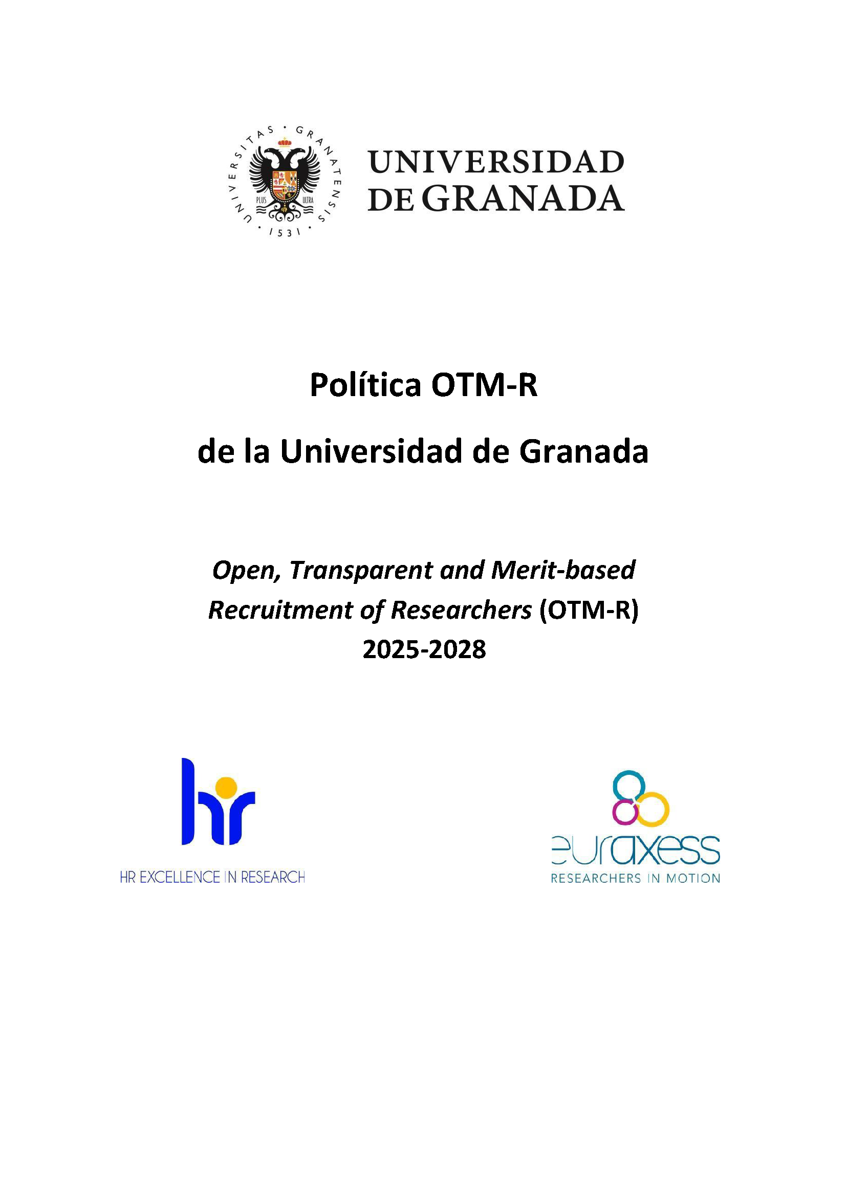 Política OTM-R de la UGR