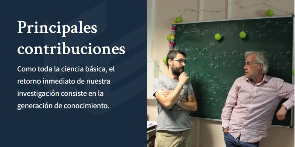 Principales contribuciones